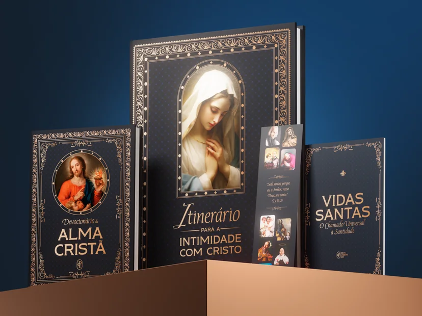 Livro didático do Box Itinerário para a Intimidade com Cristo